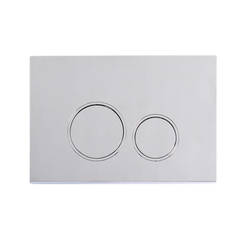 
Polished Chrome Dual Flush Push Button Plate for concealed toiolet tank- fit for Geberit Concealed Cistern 