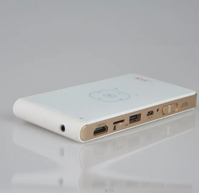 DLP-100WM, мультимедийный DLP-проектор для Android, 60 проекторов домашнего кинотеатра ANSI люмен