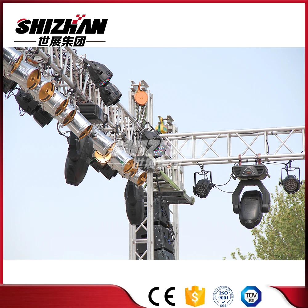 High Quality Aluminum Concert Acoustic and Lighting Truss Crane Elevator Tower