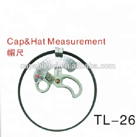 Hat size checker Cap hat measuremet round easy operation measuring tool for caps and hats