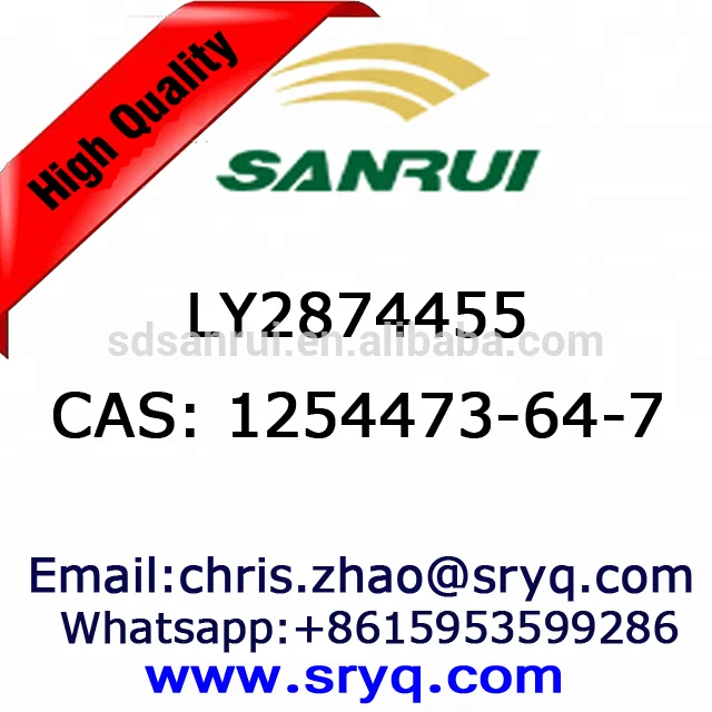 
Synthetic Drugs LY-2874455, Research chemicals cas 1254473-64-7 LY2874455 