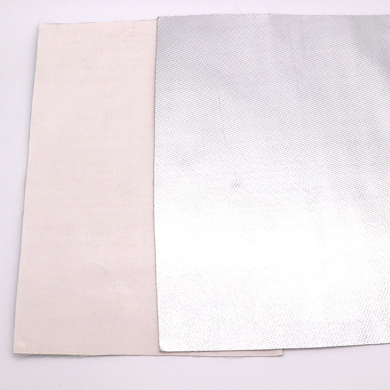 
High Radiant Barrier Reflective Aluminized Mylar film/foil laminated woven fabric sheet for Thermal Insulation Roofing heat 