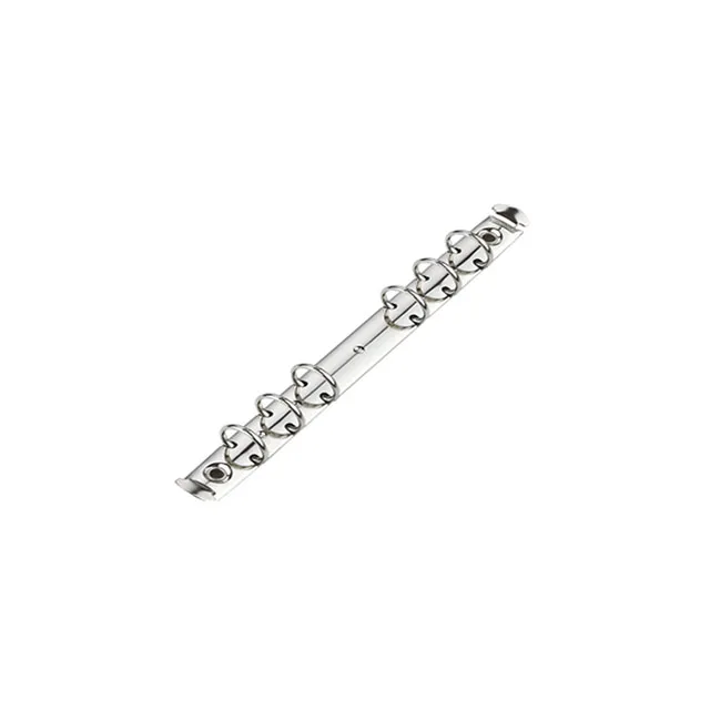 
High quality notebook clips photo album clips wholesale metal 6 ring binder mechanism 