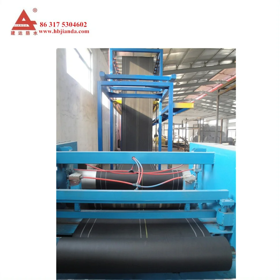 ASTM Asphalt Paper Rolling out the asphalt saturated felt paper in line with the drip edge