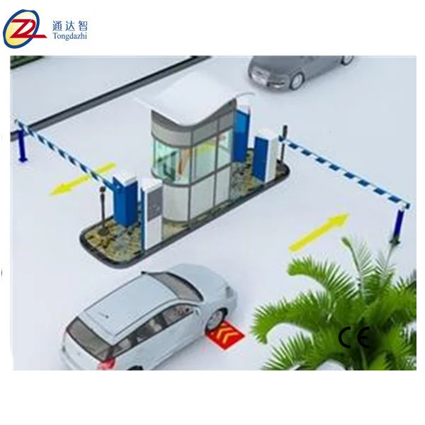 Vehicle access control electronic barrier gate with rfid parking barrier system
