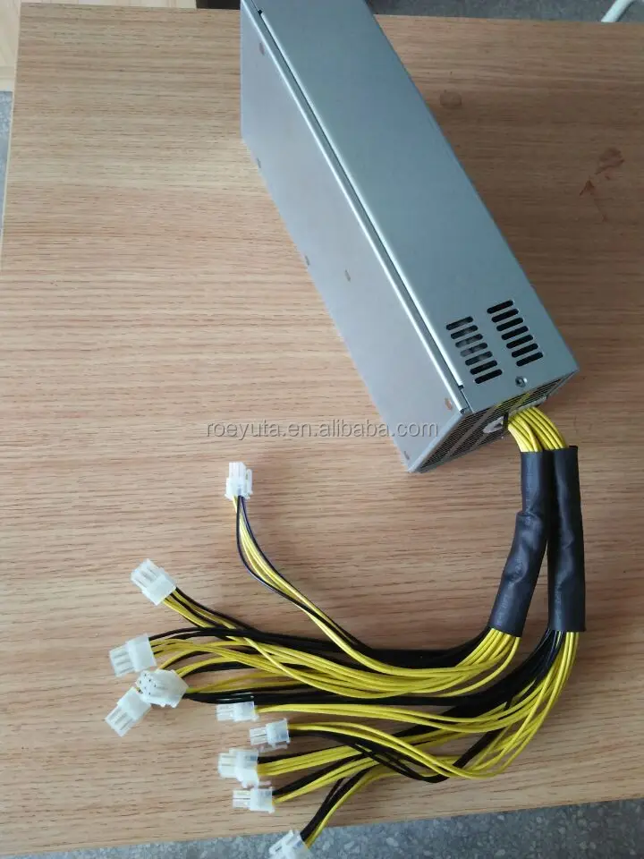 APW3 +-12-1600 Вт Bitcoin Antminer шахтер питания для S7/S9