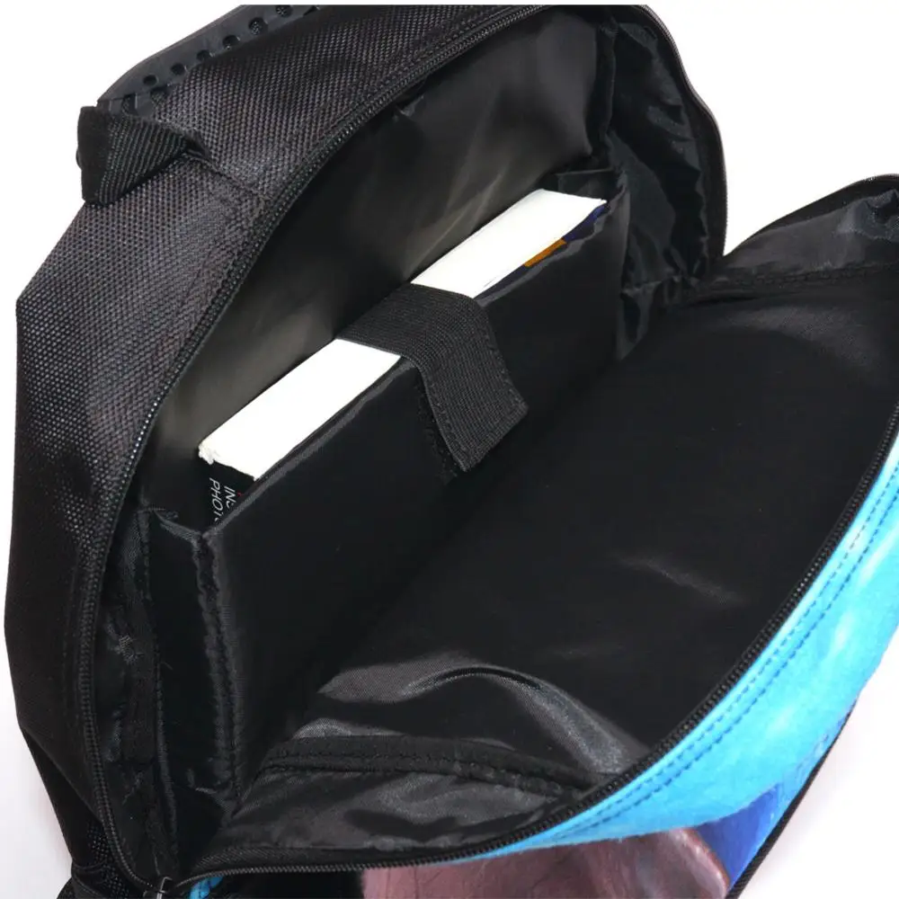 
2018 Promotional funny light weight custom cute monster school bag back pack for school 