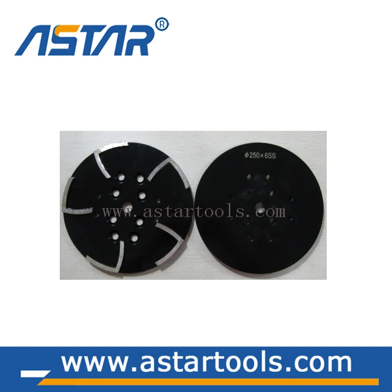 10 inch diamond grinding disc / diamond concrete grinding plate
