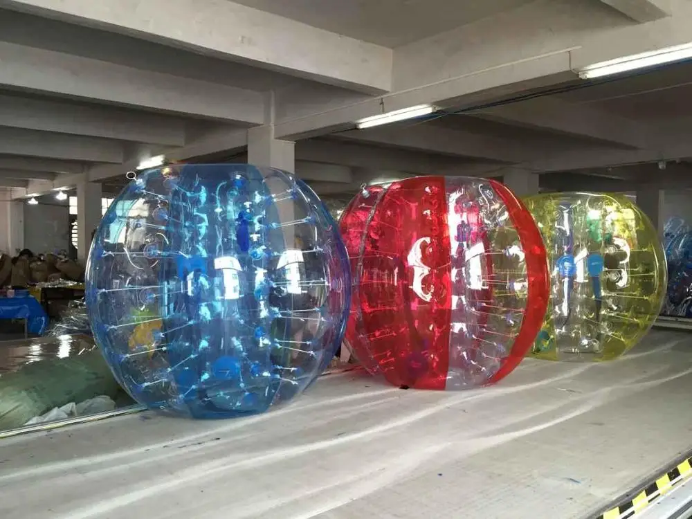 Crazy factory direct! inflatable zorb ball/inflatable knocker balls/small inflatable bubble ball for sale