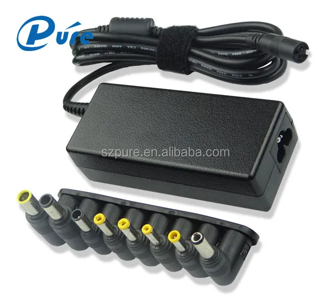 Multi plugs power supply for laptop 90W/70W slim automatic universal power adapter ac charger notebook power adapter