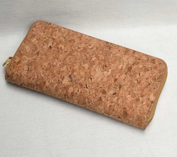 Natural Cork Leather Wallet for Men Clutch Wholesale