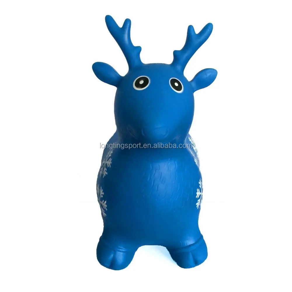 
kids toys horse animal play outdoor inflatable jumping PVC horse 