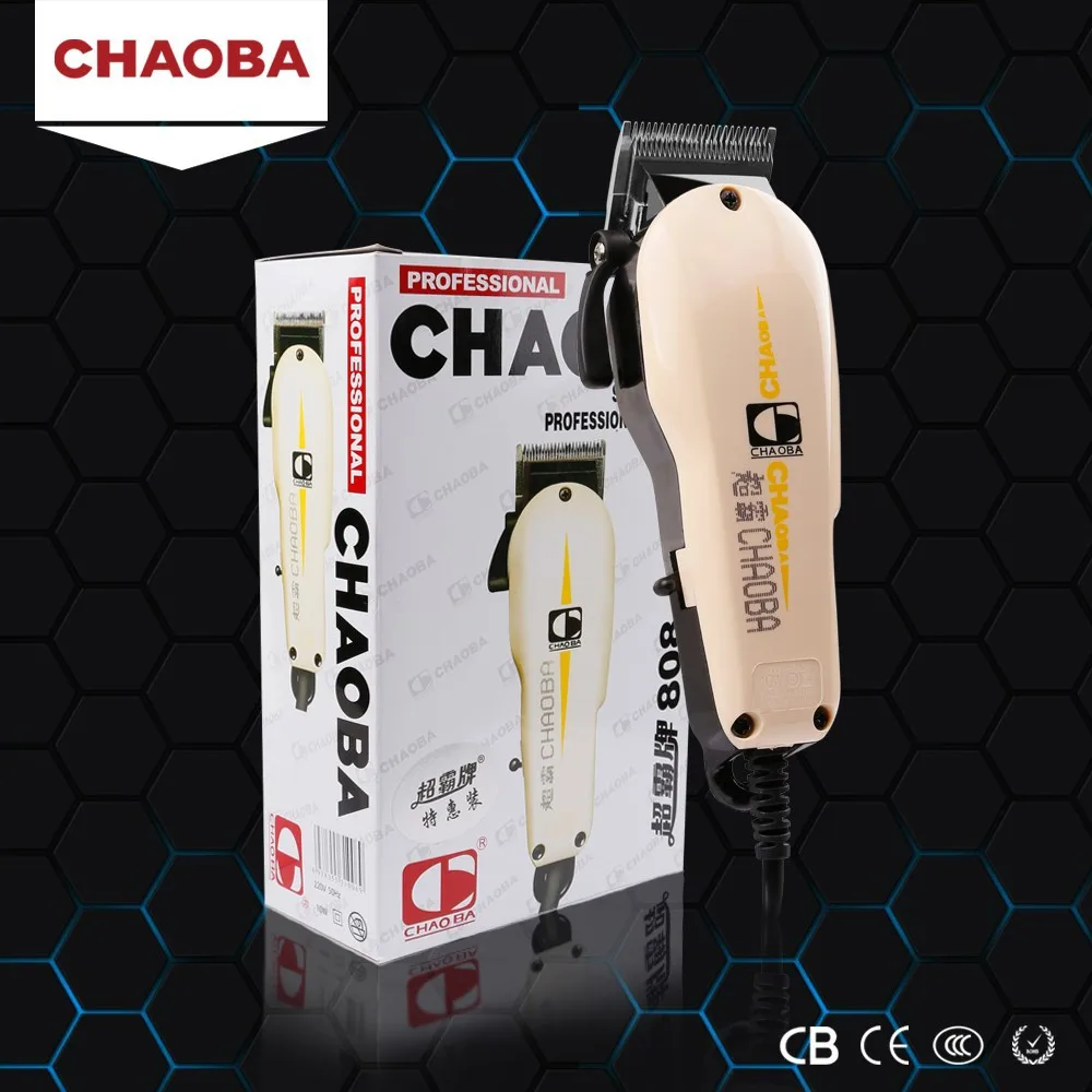 CB-808 Chaoba Professional Electric Hair Clippers for Salon Baber Durable Household Hair Trimmer