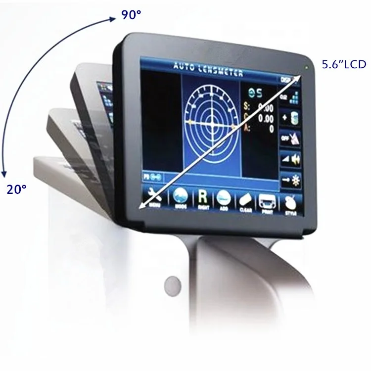 Bestselling  Adjustable LCD Screen Auto Lensmeter ML-2600B with CE Mark