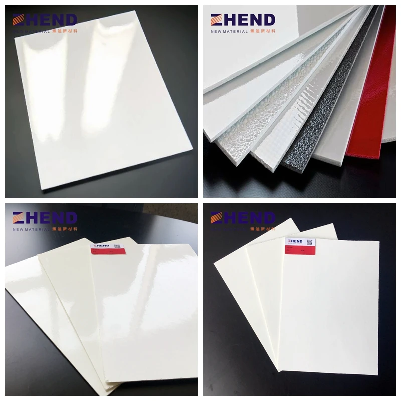 GRP Flat Panel Gel Coated Siding Panels For Trailer Truck Body Parts