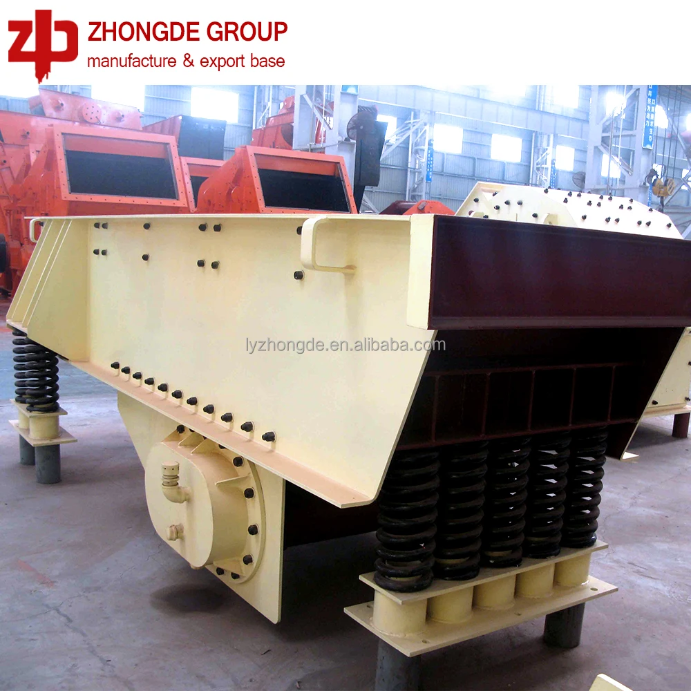 High efficiency electromagnetic vibrating feeder with large capacity/grizzly feeder