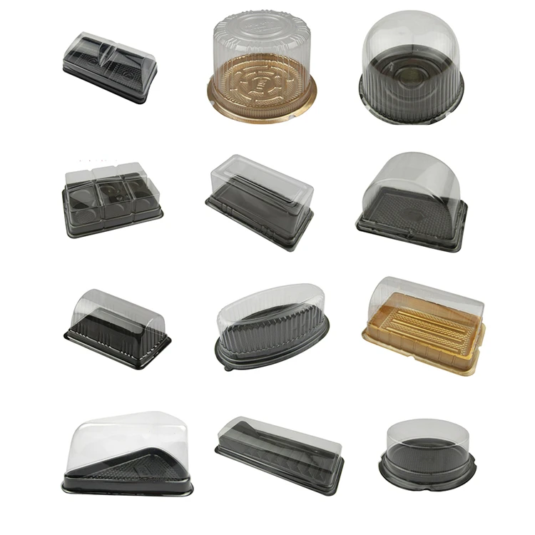 
Dome Acrylic Petit Lid Round Cupcake Clear Packaging Pvc Boxes Cake Transparent Box 
