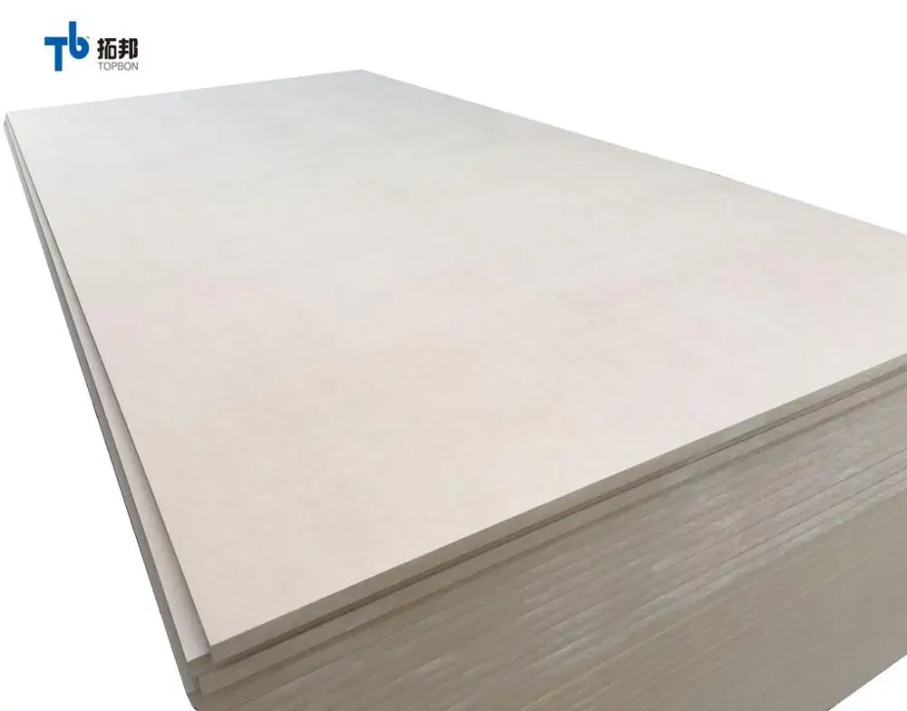 high quality plain mdf board price 12mm 15mm 18mm