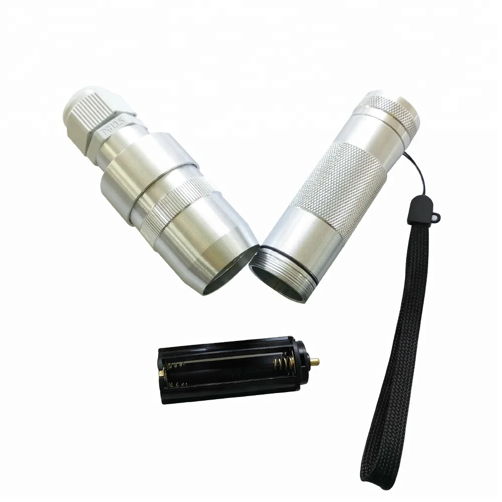 360 Degree Free Rotation Fiber Optic Whip with 3W RGB LED for Dancing