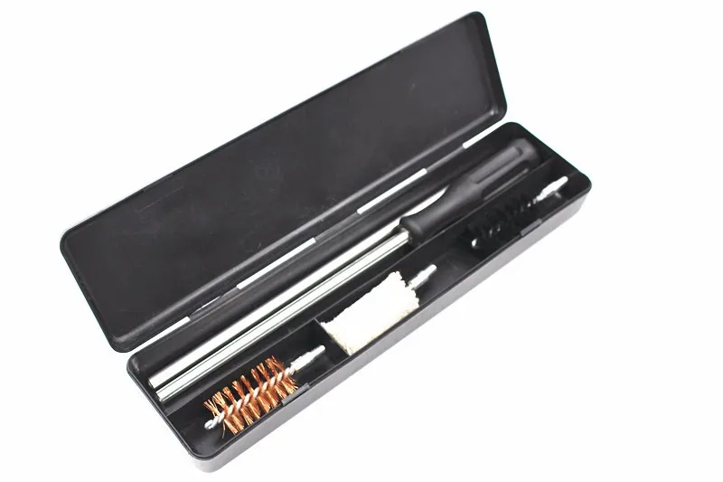 7pcs 12ga Gun Cleaning Kit In plastic case Nylon brush cotton brush barrel cleaning set
