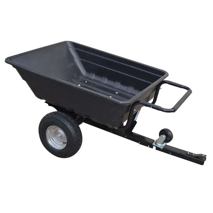 Рекламный многоцелевой буксир за мотоблоком буксируемый прицеп АТВ буксируемая тележка газон трактор тележка прицеп с низким MOQ