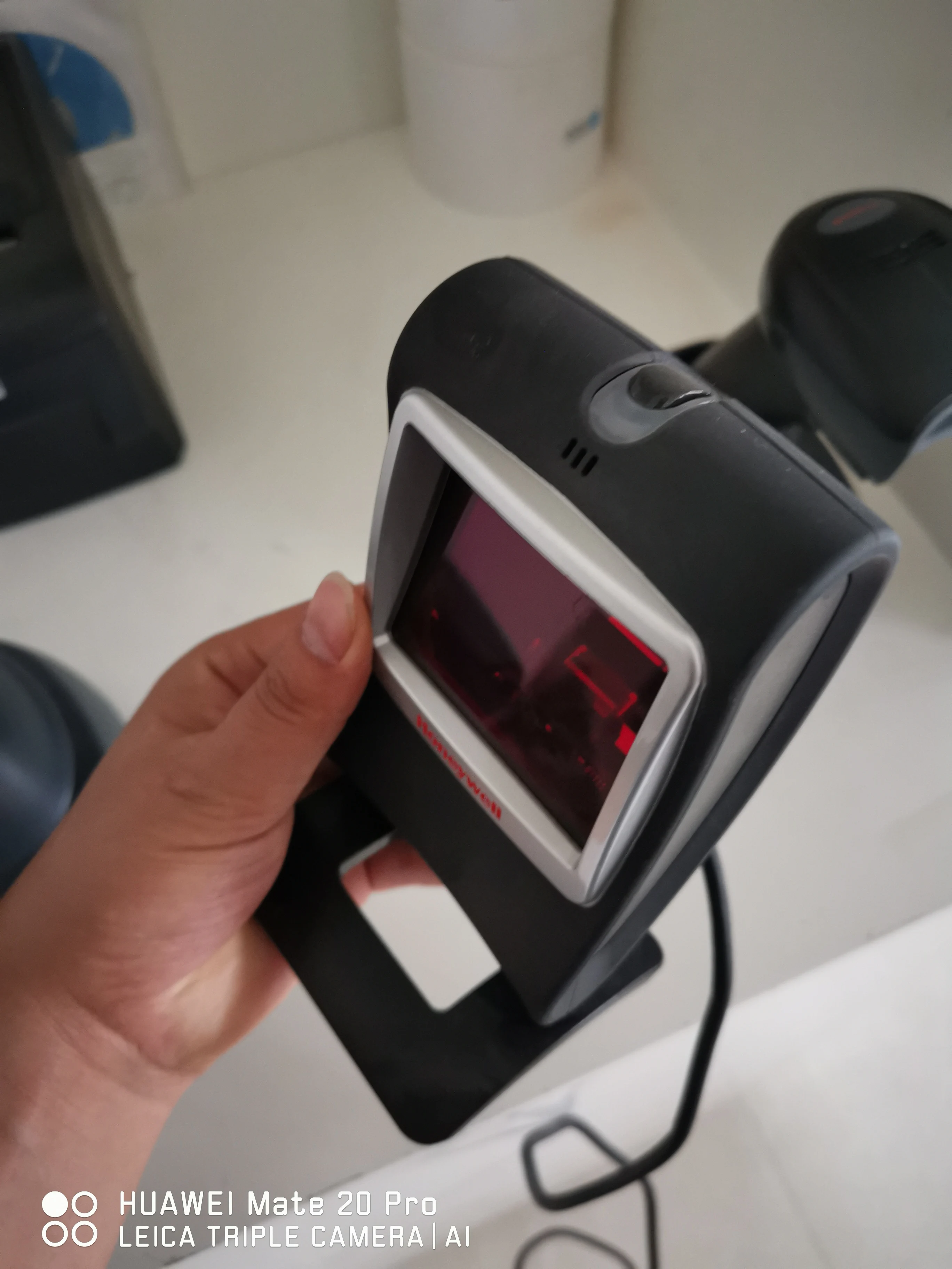 Genesis Series 7680G Area-Imaging 2d USB barcode scanner 1D PDF417 Decode Capabilit Black