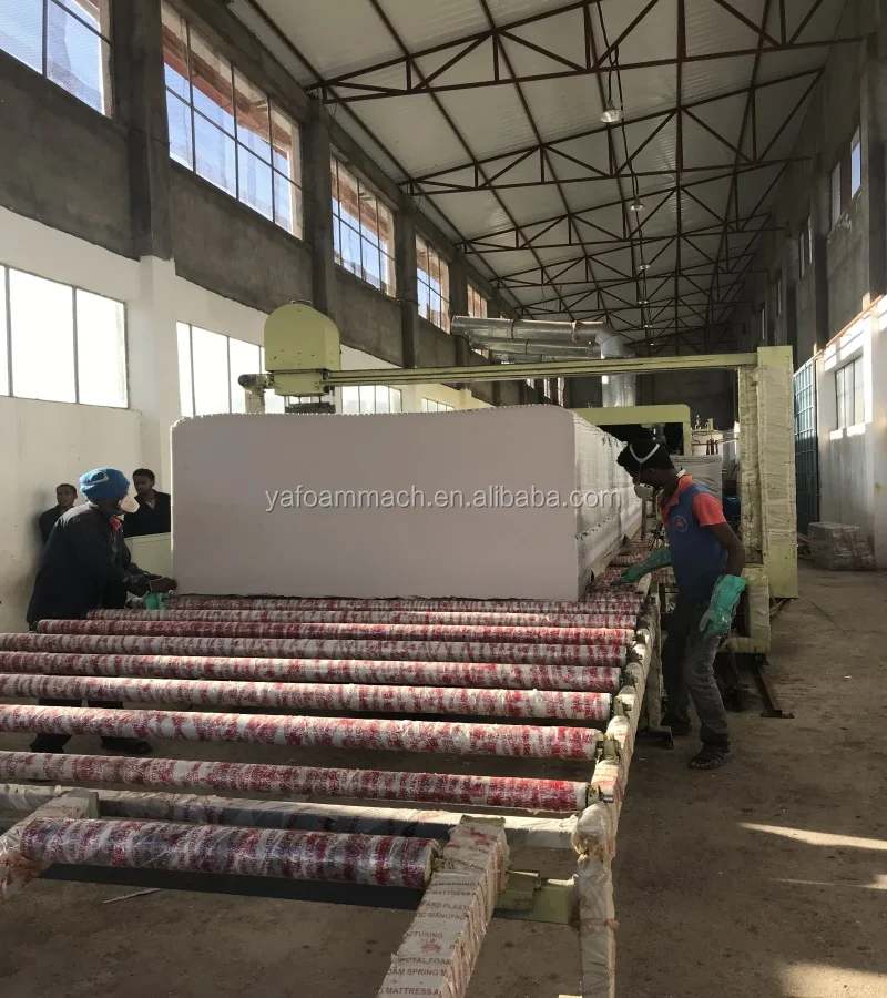 High Quality  Carrousel Horizontal Foam Cutting Machine