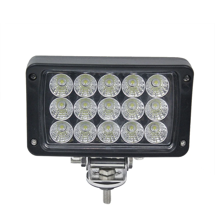 square 45w led work light for truck , led worklight