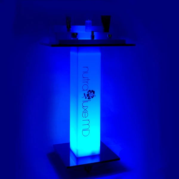 Hot Sale Fashion Acrylic Perspex Box Cube Display With Led Light