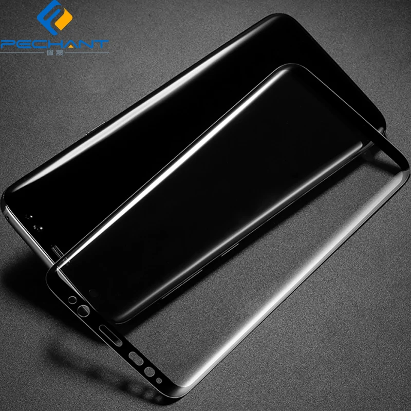 
China Supplier 3D Best Sell 9H 0.26mm Tempered Glass Screen Protector Film For Mobile Phone Used Galaxy High Clear S8Plus Glass 