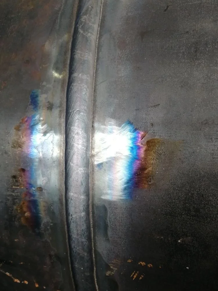 Oil & Gas tank welding Column and boom manipulator with ESAB SAW welding power