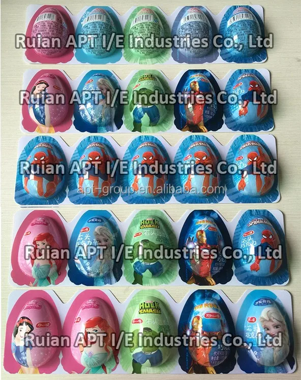 
Blister Packing Machine For Making Kinder Joy Eggs Chocolate Cookies with Toy 