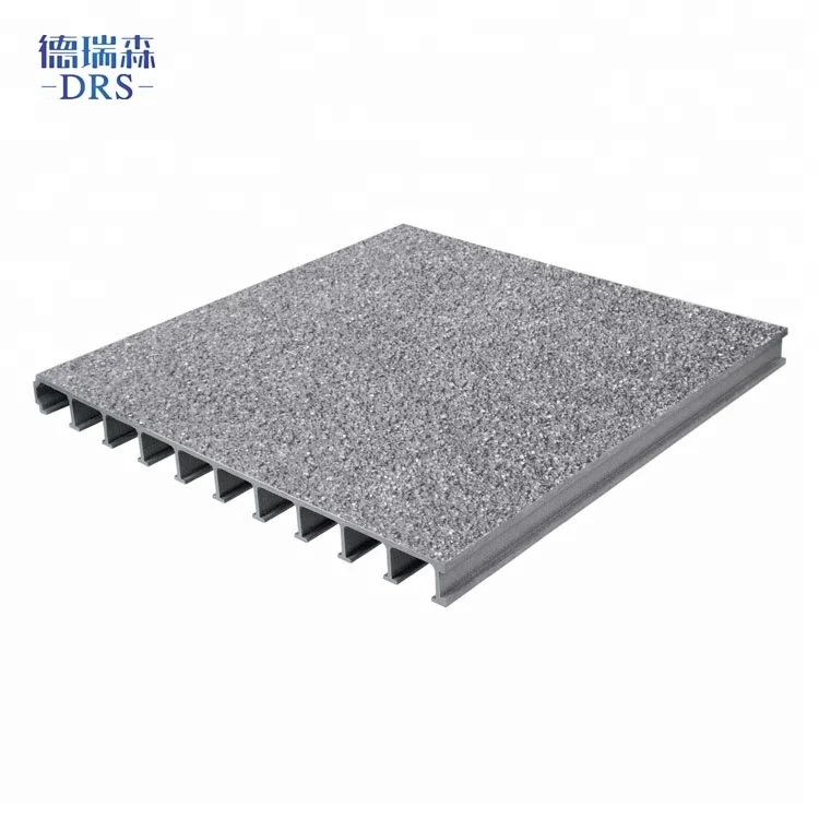 frp vinyl deck panel flooring/drainage composite fiberglass deck flooring