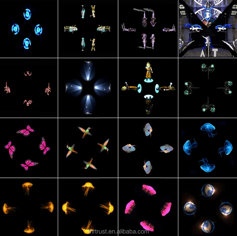 Factory supply holographic equipment projector mini hologram projector 3d holographic projection