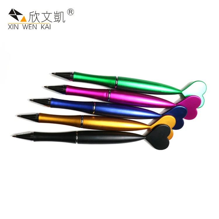 
School Stationery Innovative Custom Heart Shape Ball Point Pen With Darts heart shape stylus pen stylus pen with fine tip 