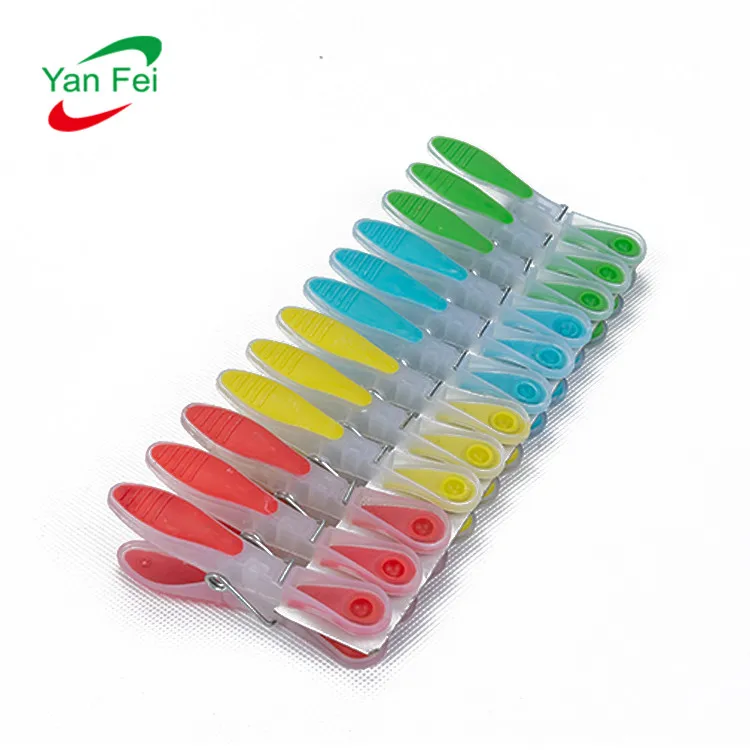 Горячие продажи мини пользовательские прищепка клипы пластиковые Прачечная колышки
