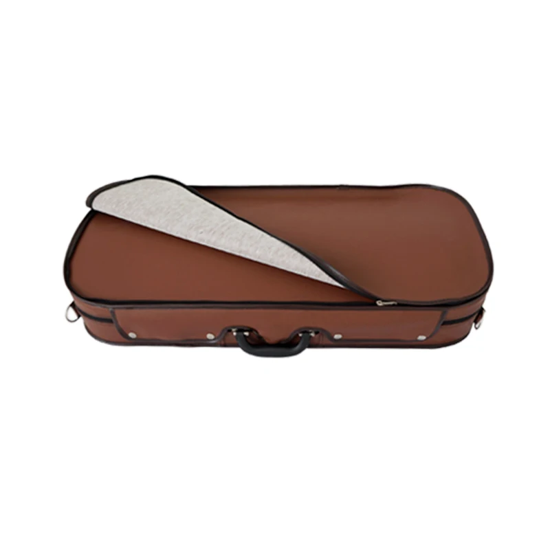Профессиональный аксессуар для музыкальных инструментов кожаный внешний двойной чехол для скрипки