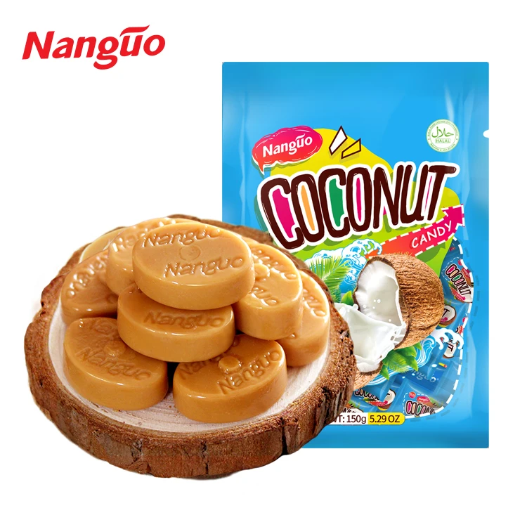 nanguo 150g hard candy coconut sweet candy
