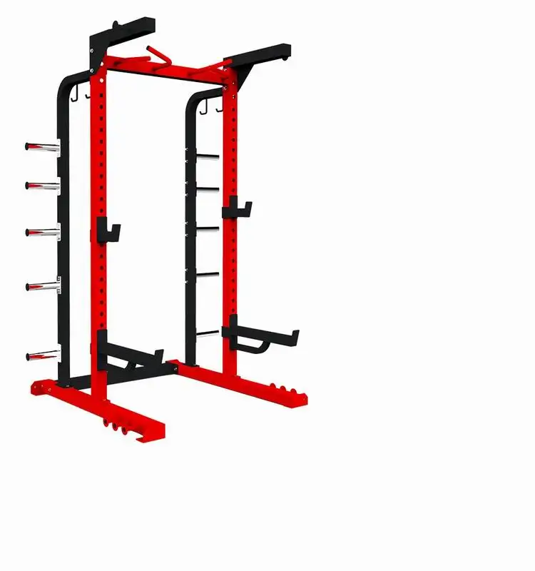 China manufacture cross cage rigs wall mounted power squat fitness racks
