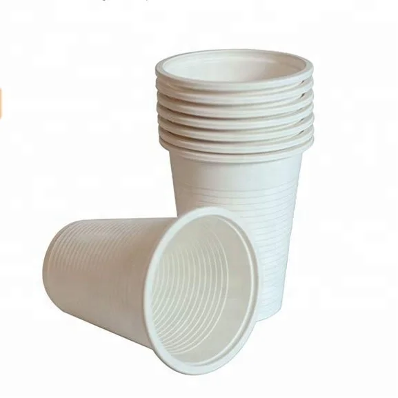 
Disposable cups plastic biodegradable cups PLA cornstarch party cups 