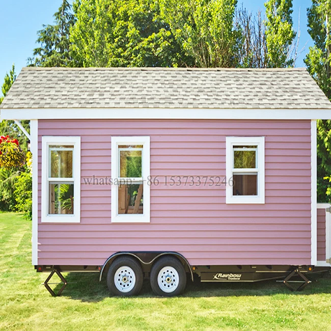 8*32 pink tiny house by JM