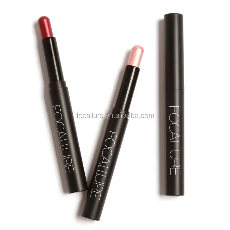 FOCALLURE New Arrive Beauty Eyeshadow Pencil Cosmetic Glitter Eye Shadow Eyeliner Pen