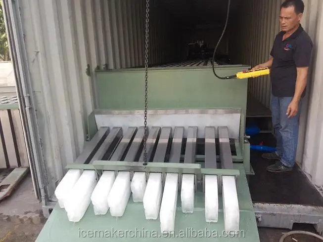 Large Ice Block Factory for Sell Ice with crane system