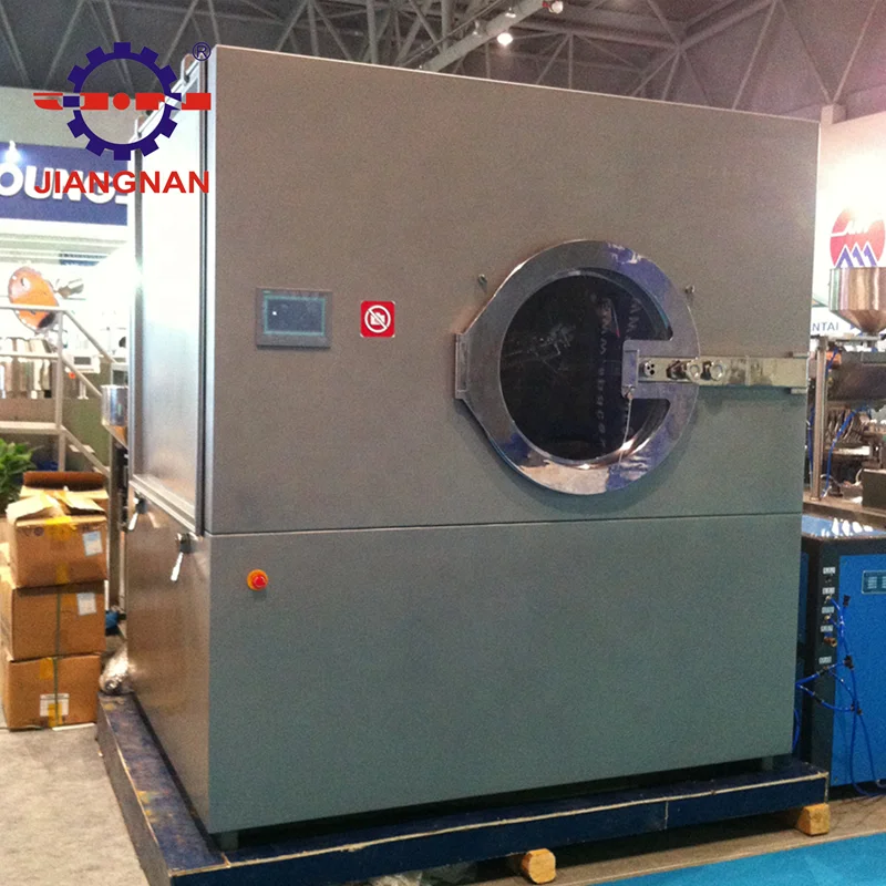 
High-efficiency Automatic Dustfree Stainless Steel Tablet/Pill/peanuts/Chocolate bean Sugar Film metal Coating Machine 