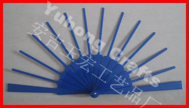Plastic crafts hand fan frame