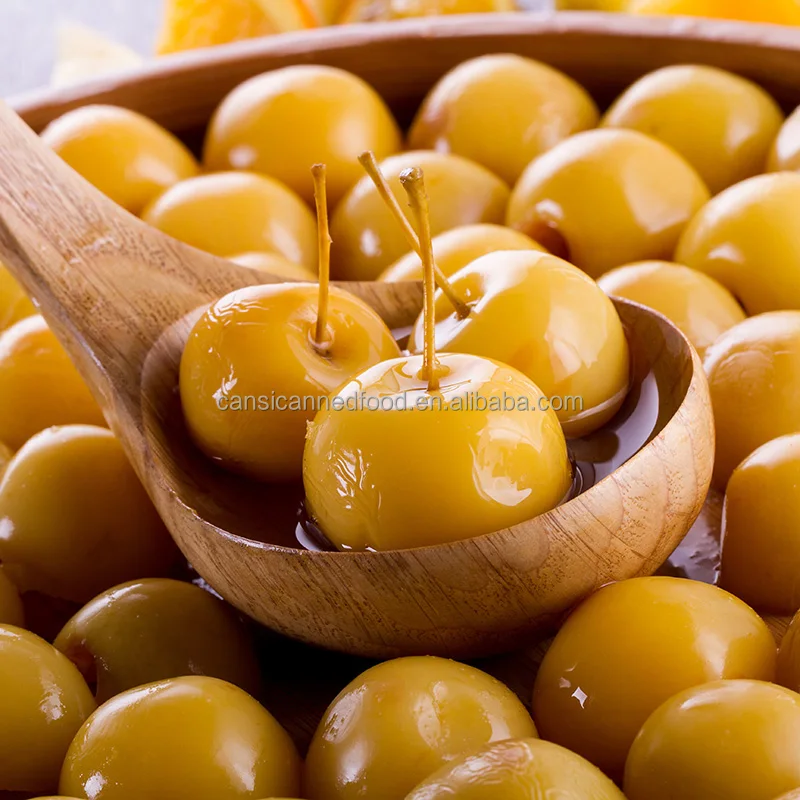 Zhenxin Delicious Health Canned Cherry Apples in Light Syrup Baby Apple