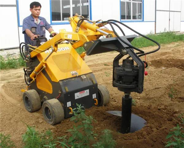 Hysoon HY380 mini digger with 4 in 1 bucket popular in Australia