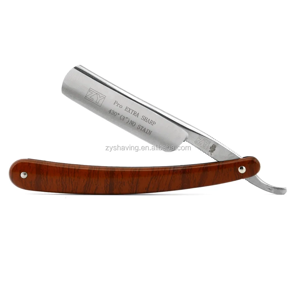 ZY-430 Shave Ready Shaving Barber Straight Razor Stainless Steel
