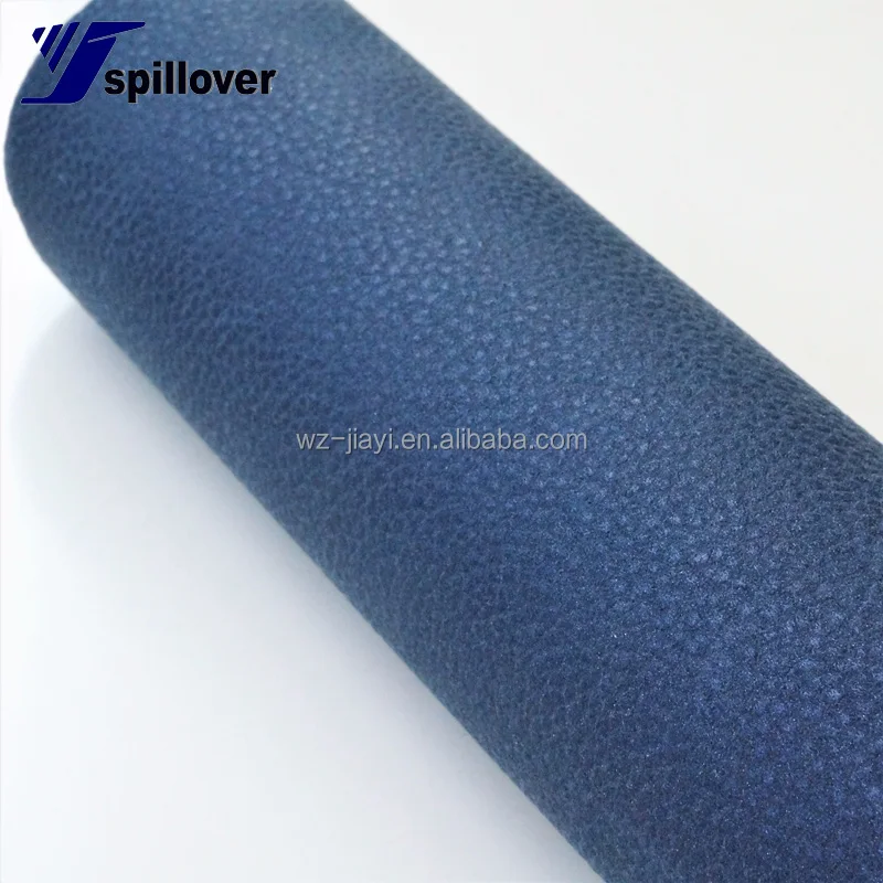New Fashion PU Microfiber stock Fabric/nubuck Microfiber leather