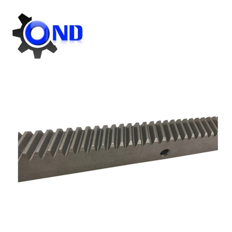
C45 steel Tooth hardened gear rack and pinion for CNC machine 